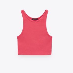 Zara Neon pink top